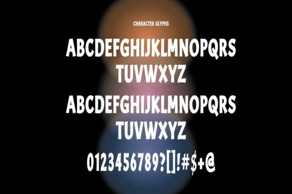 Gorgeous Cultural Font PNG with transparent background - Preview 4