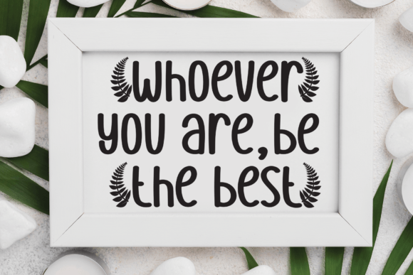 Green Leaf Font - Preview 3