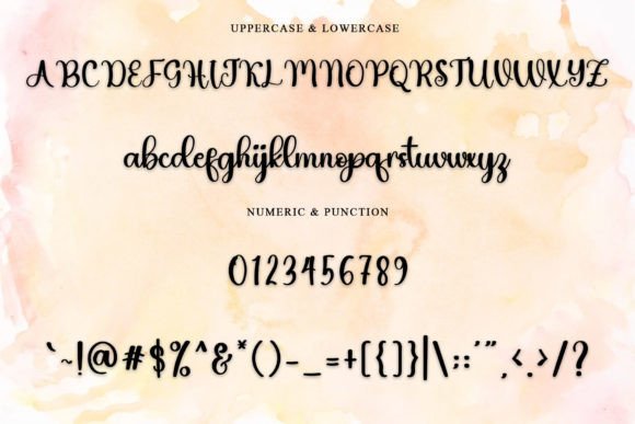 Griceh Font PNG with transparent background - Preview 5