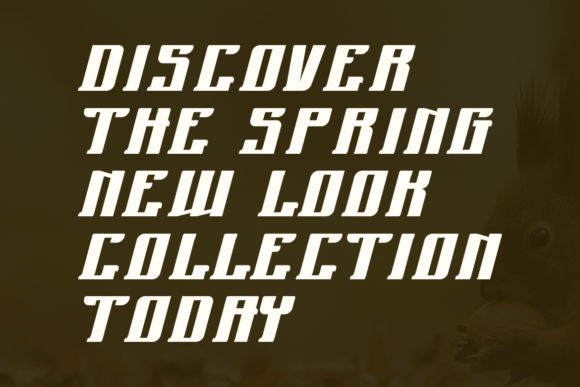 Guemoy Italic Font - Preview 1