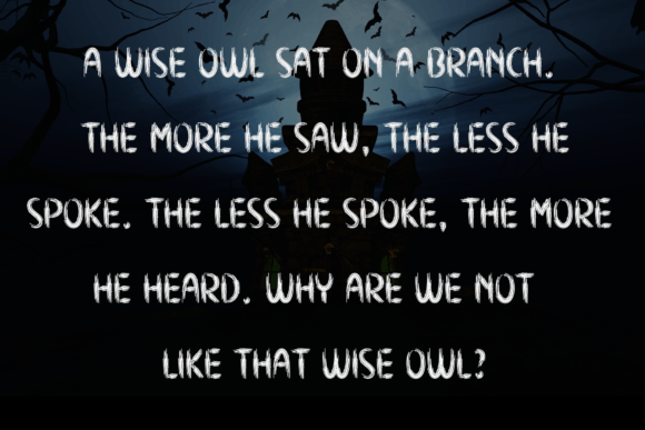 Haunted Hospital Font - Preview 5