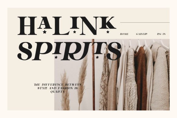 Kamin Font PNG with transparent background - Preview 5