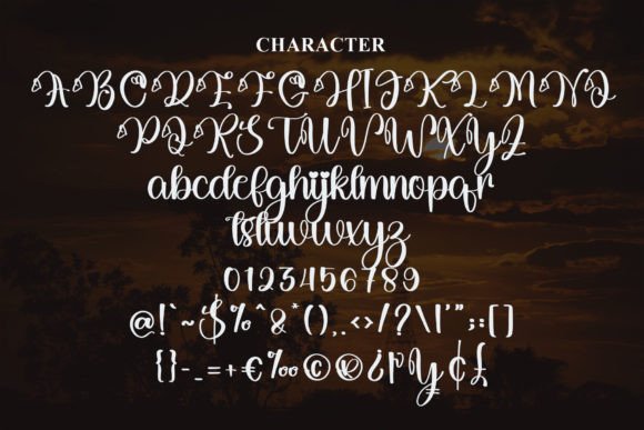 Mellow Font font preview - 4