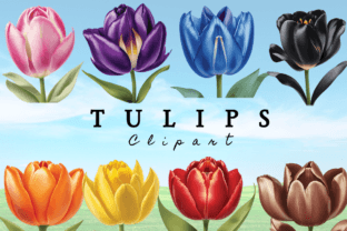 Tulips Clipart Bundle Graphic by Print Magic · Creative Fabrica