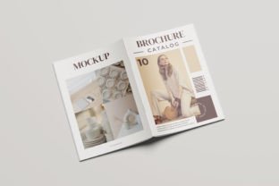 A4 Magazine Brochure Mockup Graphic by AkmalStudio · Creative Fabrica