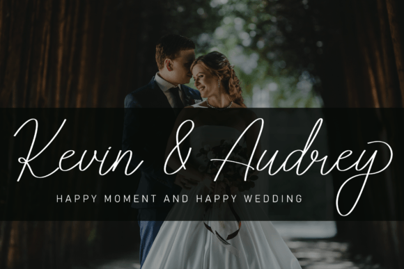 Amelia Signature Font - Preview 1