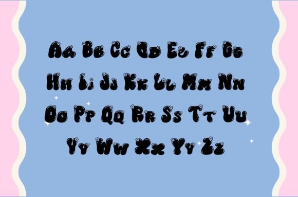 Black Daisy Font - Preview 4