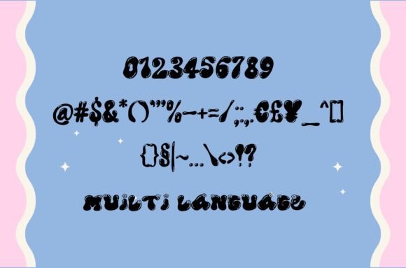 Black Daisy Font - Preview 5
