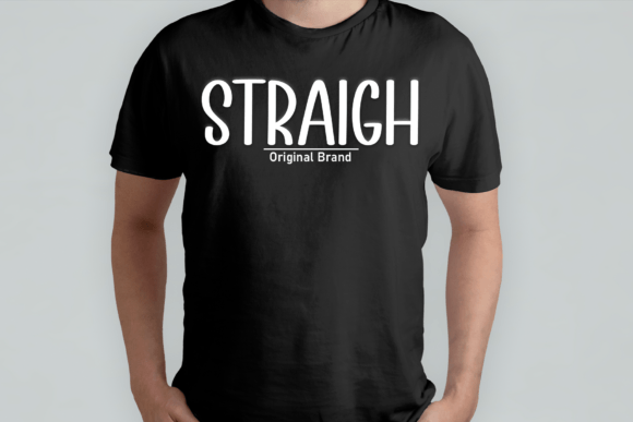 Black Line Font - Preview 2