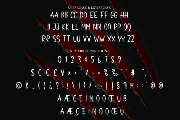 Claws out Font Font - Preview 6