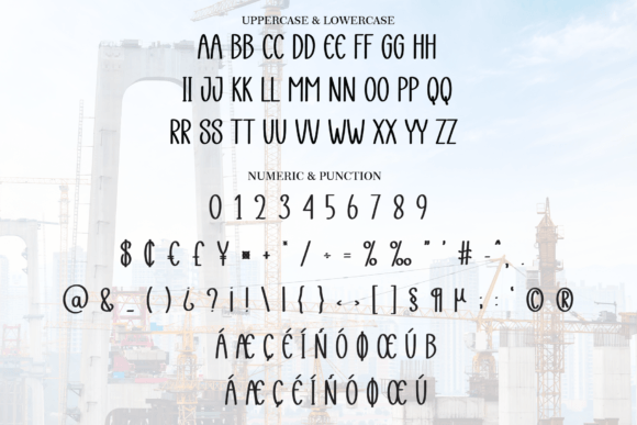 Construction Font - Preview 6