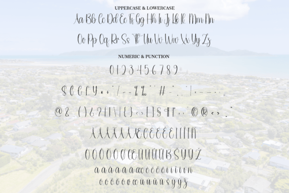 County Font PNG with transparent background - Preview 6