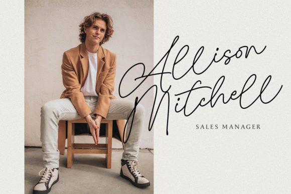 Delicate Butterfly Font - Preview 2