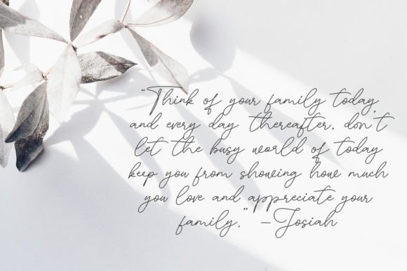 Delicate Butterfly Font - Preview 5