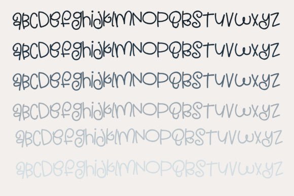 Fraptional Font - Preview 3