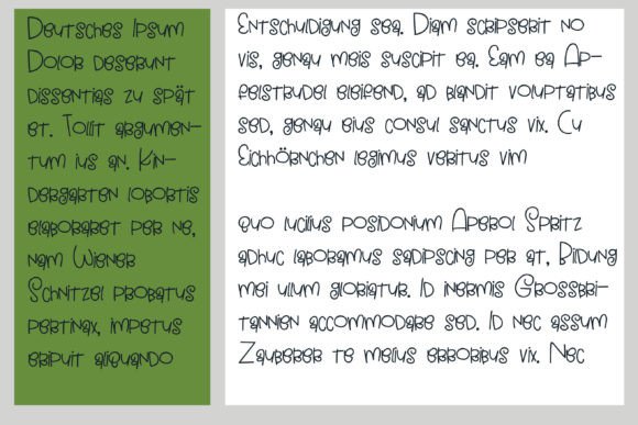 Fraptional Font - Preview 5