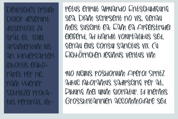 Glucosamine Font PNG with transparent background - Preview 1