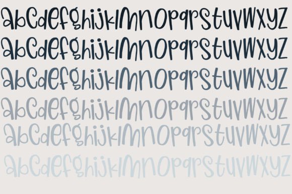 Glucosamine Font PNG with transparent background - Preview 5