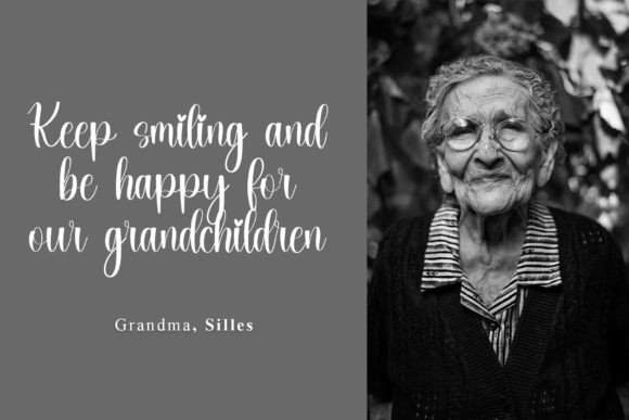 Grandma Font - Preview 1
