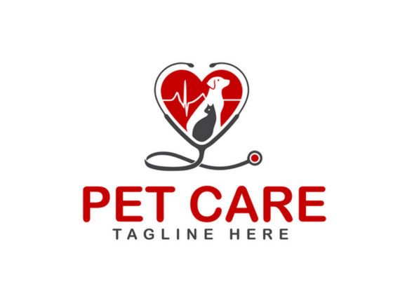 Health Veterinary Petshop Pet Logo Illustration Logos Par Arman Hossen