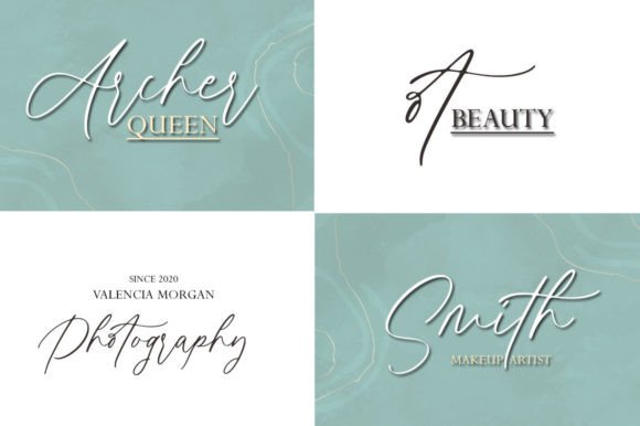 Holingway Font PNG with transparent background - Preview 2