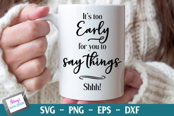 20 Funny Coffee Mug Svg Designs