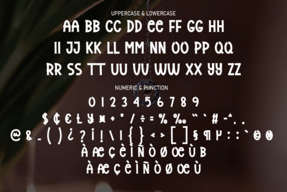 Liontin Font PNG with transparent background - Preview 6