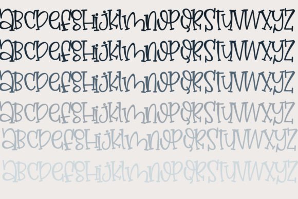 Mighty Mouth Font PNG with transparent background - Preview 5