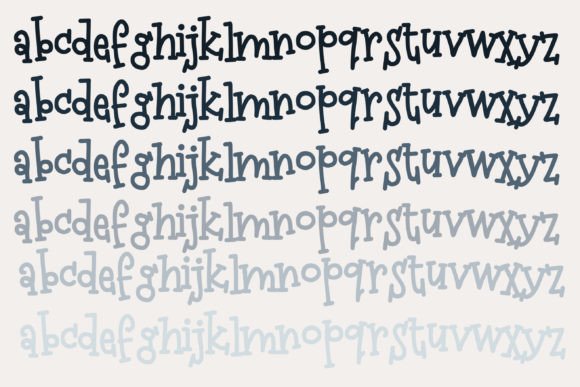 Naught Shot Font PNG with transparent background - Preview 5