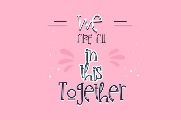 Plaything Font PNG with transparent background - Preview 2
