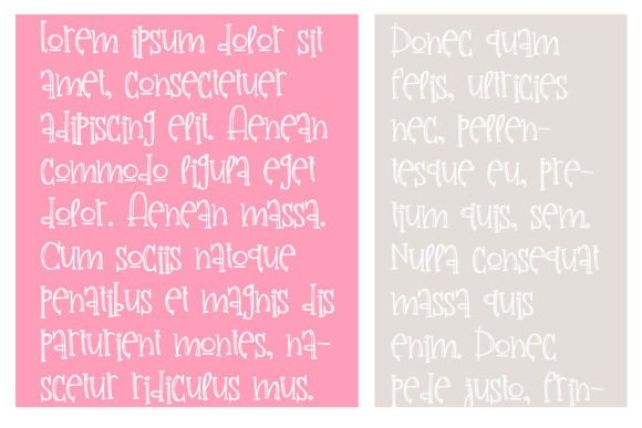 Plaything Font PNG with transparent background - Preview 4
