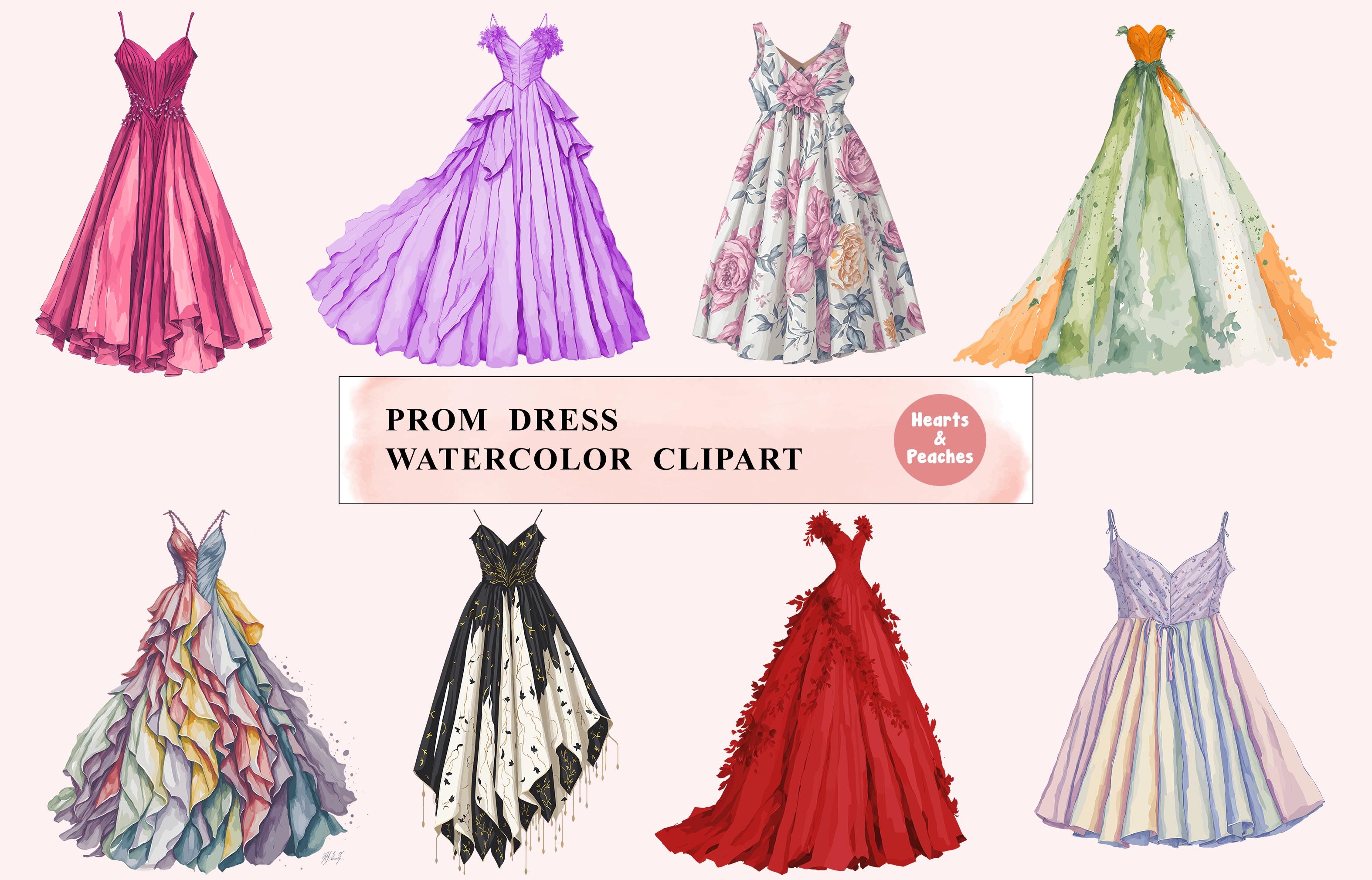 formal dress clipart Custom Made Simple A Line Round Neck Keyhole Lavender Long Prom Dress, –  abcprom