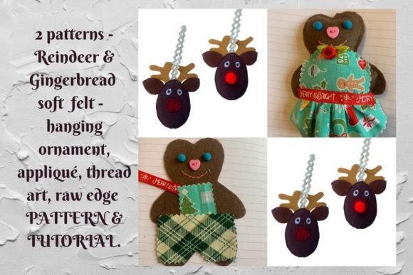 Reindeer and Gingerbread 2 Easy Soft PDF