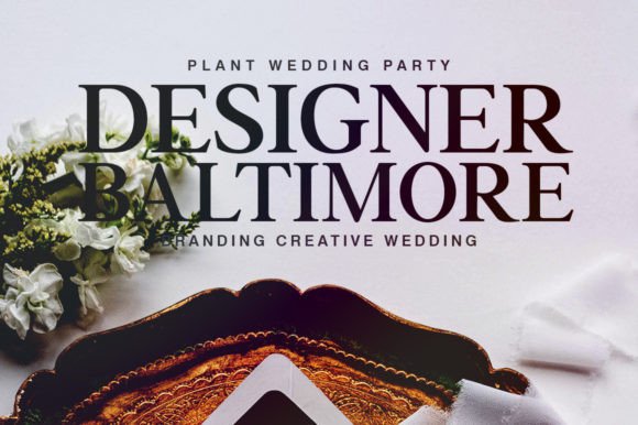 Rellita Display Font PNG with transparent background - Preview 2