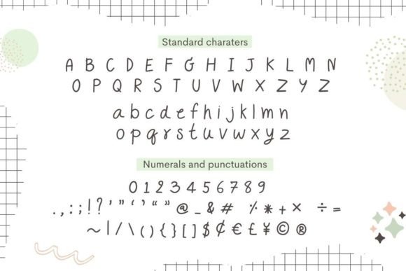 Sketchy Font PNG with transparent background - Preview 1