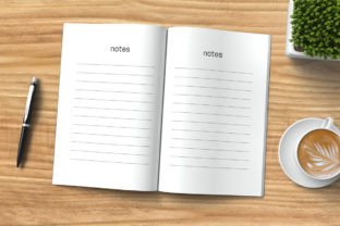 6 X 9 Inch Book Pages Mockup Graphic by Rami's design · Creative Fabrica