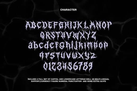 Break Gothic Font - Preview 1