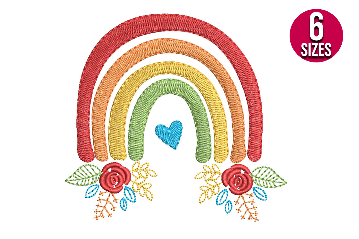 Floral Rainbow