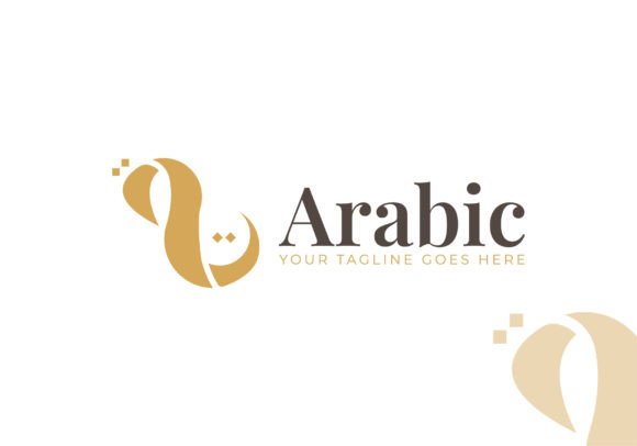 Logo Vector Design with Arabic Style Graphic by Artsy Studio · Creative Fabrica font preview