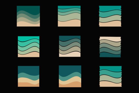 Vintage Retro Sunset 70s 80s Old Color