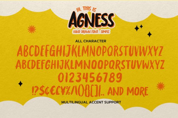 Agness Font - Preview 5