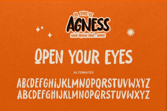 Agness Font - Preview 6