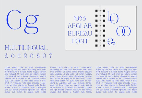 Aeglar Font - Preview 4