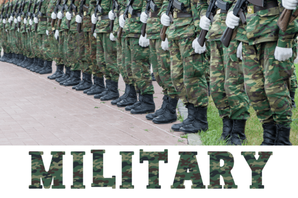 Army Camouflage Font - Preview 2