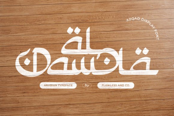 Azqad Font - Preview 3
