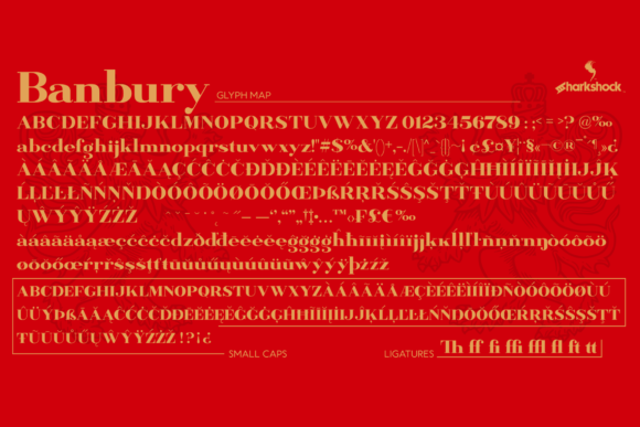 Banbury Font - Preview 1