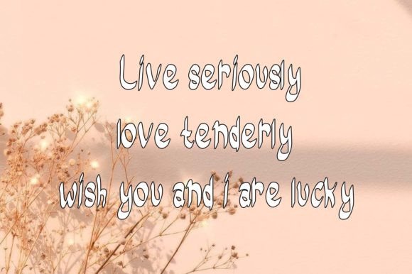 Be My Valentine Font PNG with transparent background - Preview 2
