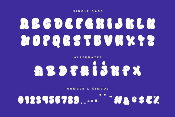Big Gummy Font - Preview 6