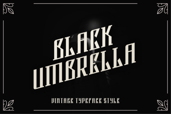 Black Brownies Font PNG with transparent background - Preview 1