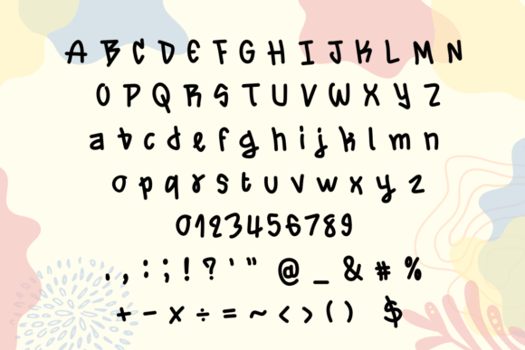 Blackboard Font - Preview 1